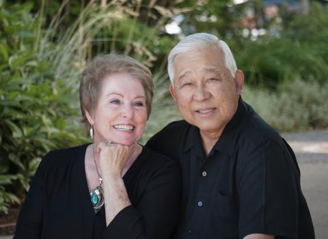 Photo of Barbara and Roy Saigo