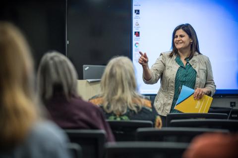 Lamis Jarvinen, Director for the Center for Undergraduate Research and Creative Activity