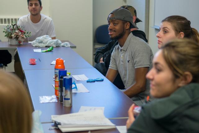 Health Sciences students in class