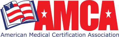 AMCA logo with a book on the left